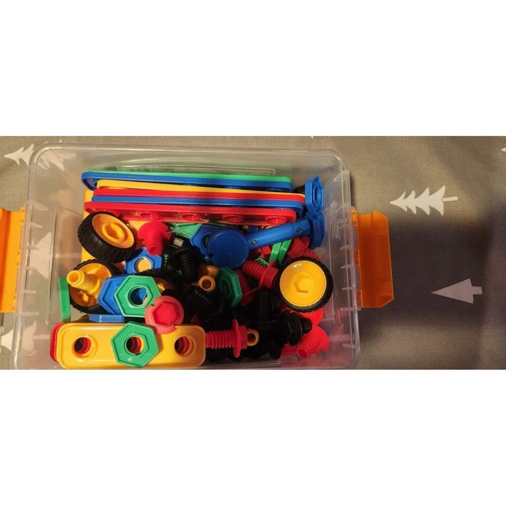 USA Toys STEM Classic Building Set, 101 pieces creative developmental 3+
